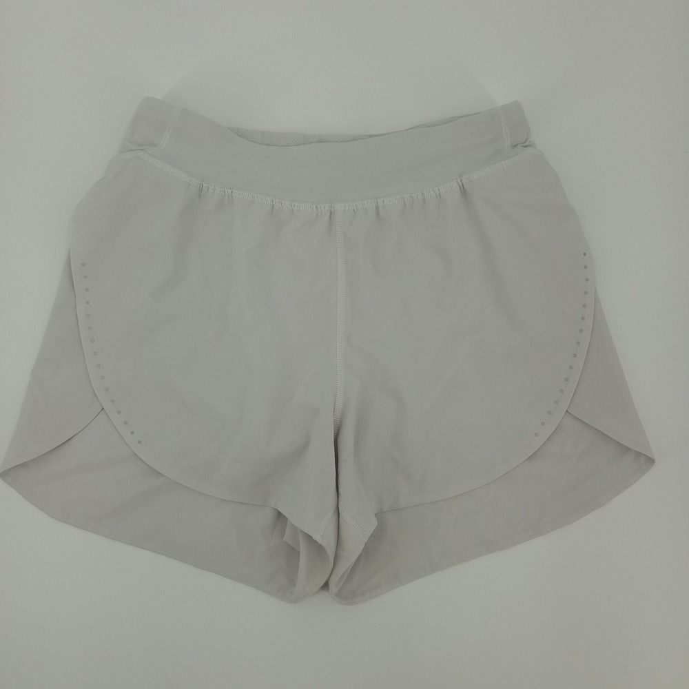 Lululemon Find Your Pace High-Rise Shorts Silver Grey LW7DNHS XXS 24 inch